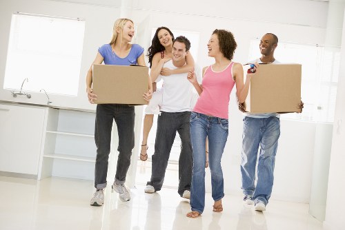 Man with van removal service supporting a local move in Woking