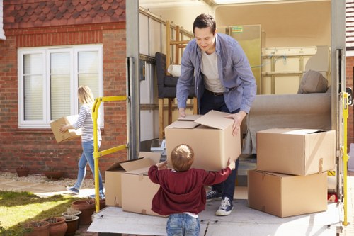 Moving van service for homes and flats in Woking