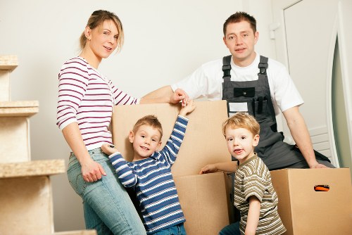 Local movers helping with a house move in Woking