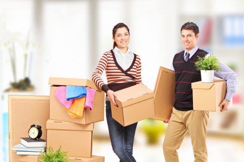 Local van removal team helping with flat or office transport in Woking