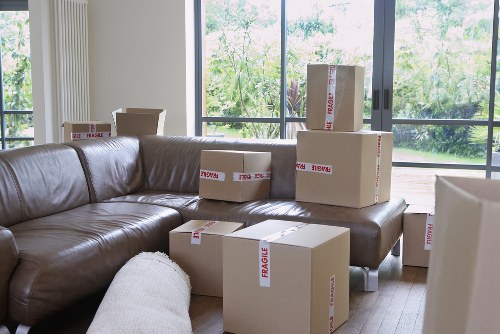 Furniture loading for a Woking flat move with access challenges